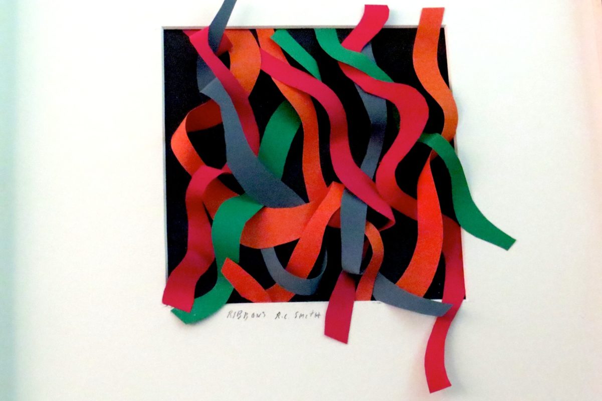 Collage Using Ribbon 3D Works - My Eclectic Studio